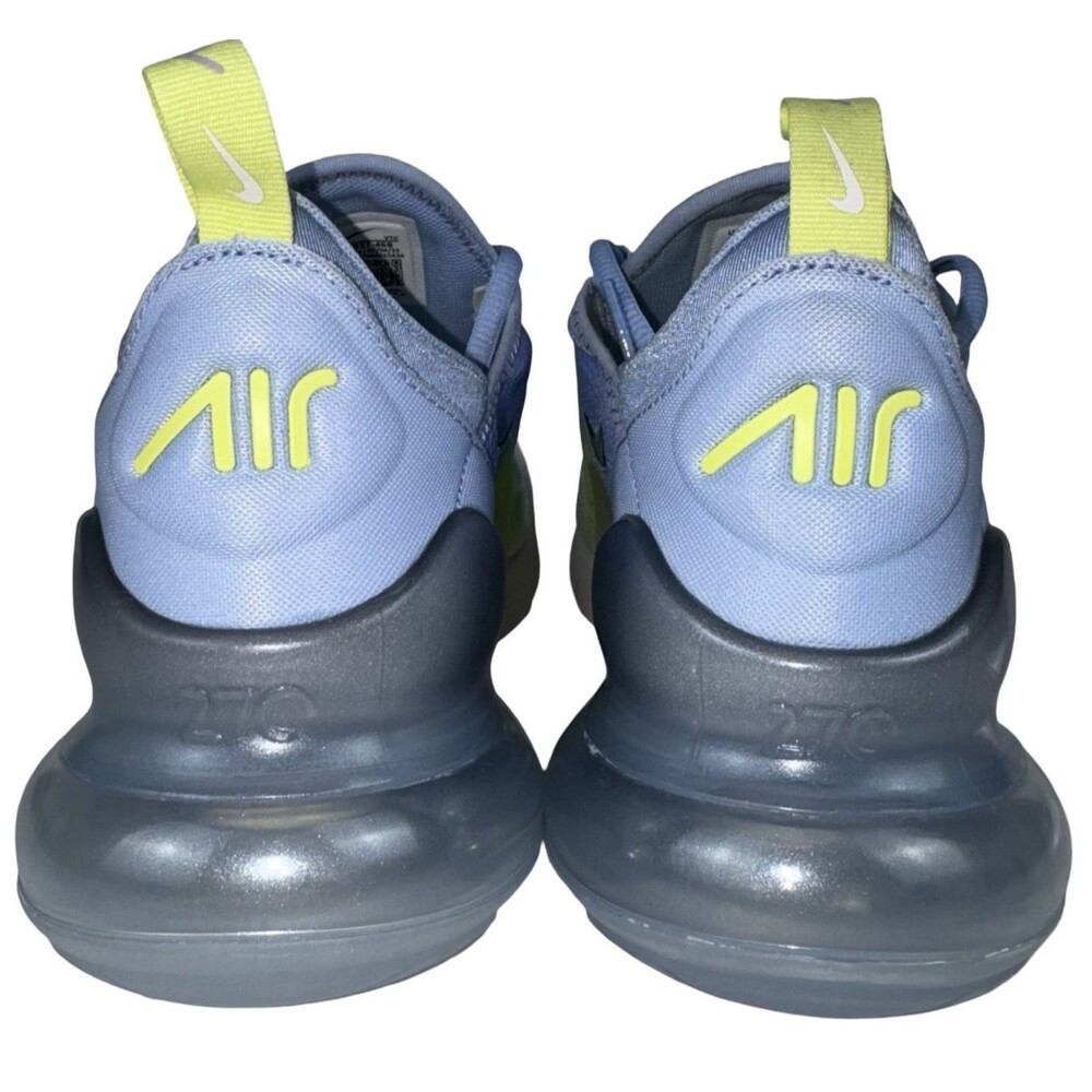 Nike Womens Size 12 Sneakers Shoes Air Max 270 Blue Purple Casual Lifestyle New - Picture 5 of 9